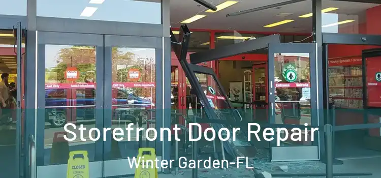 Storefront Door Repair Winter Garden-FL